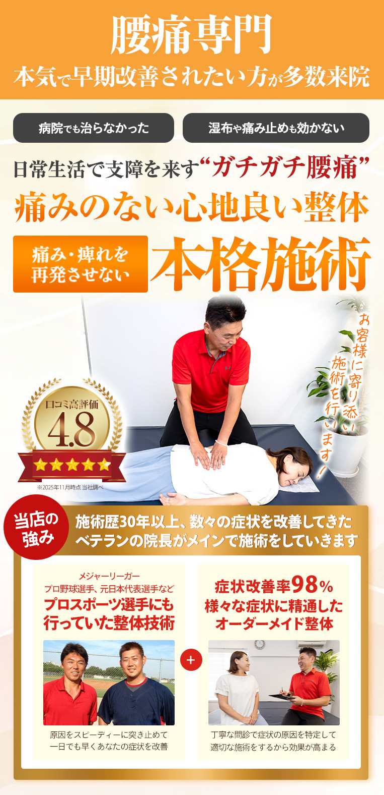 ファーストビュー腰痛