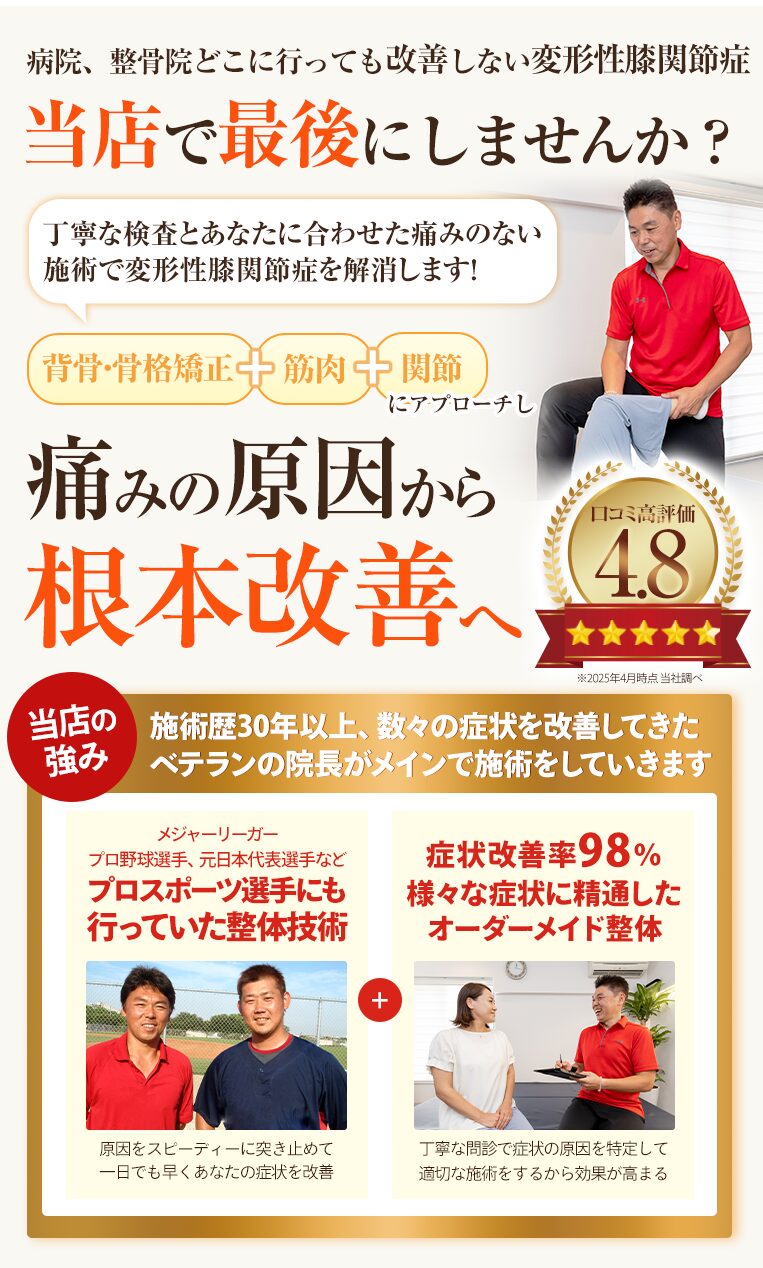 変形性膝関節症ファーストビューSP