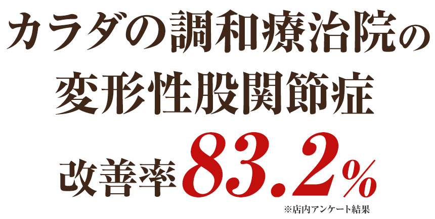 股関節　改善率