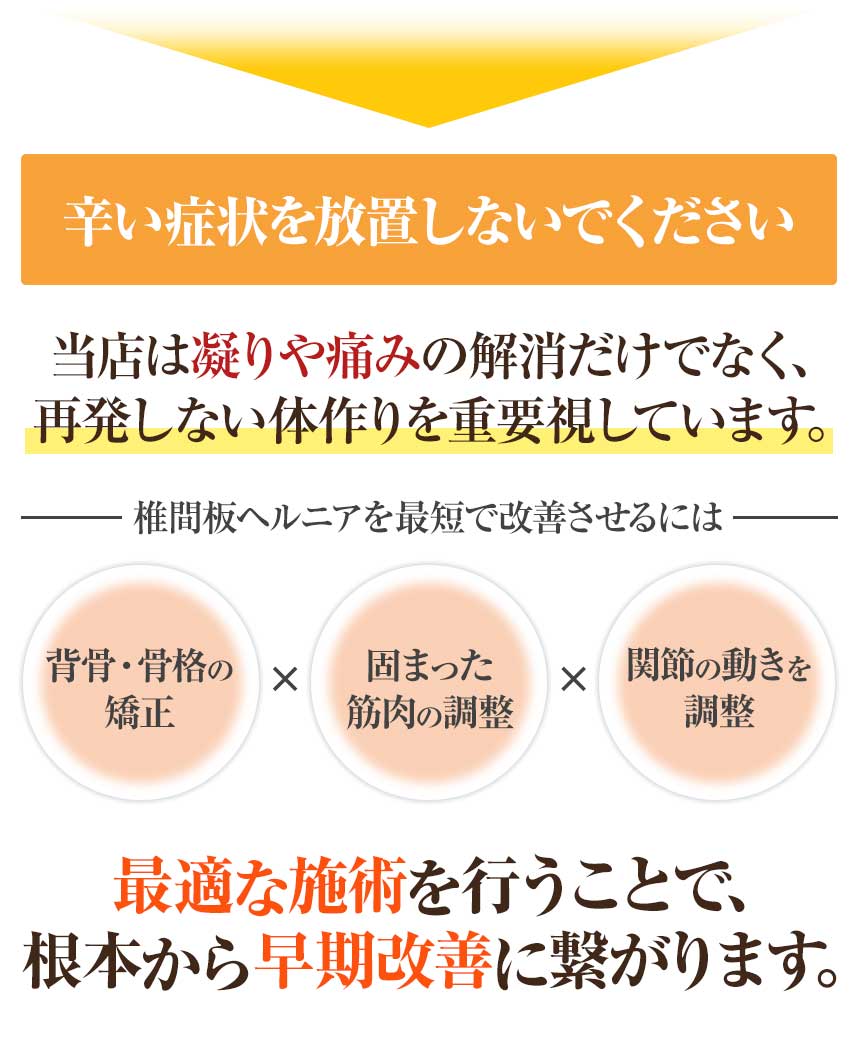 そのままヘルニア